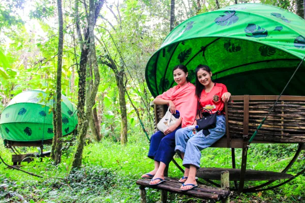 2天1夜“巢穴”徒步行程。