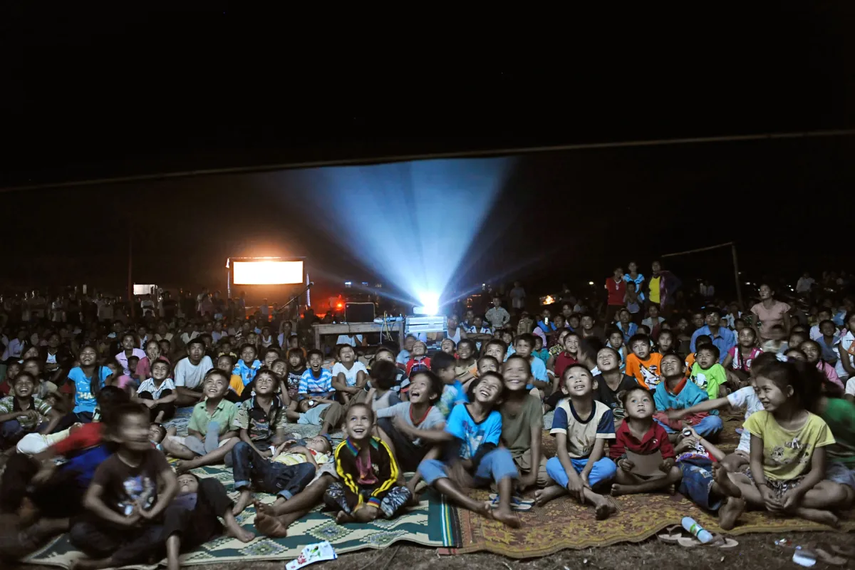Shadow puppet theatre