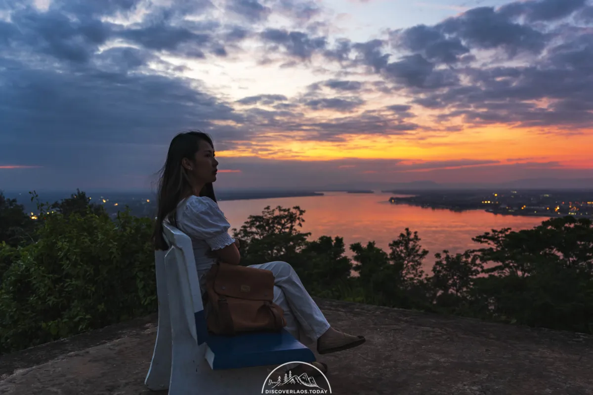 Sunset View at Phou Salao