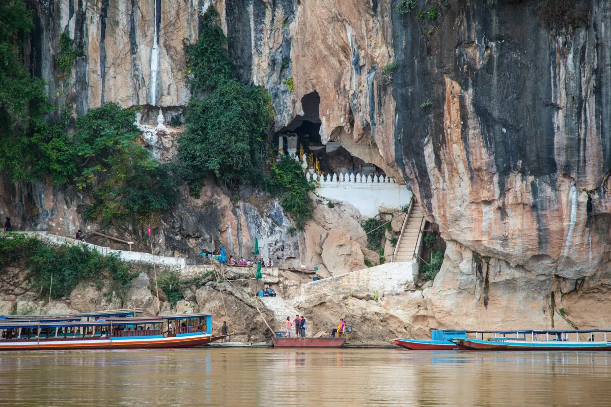 PAK OU Caves（PAK OU CAVES）的入口