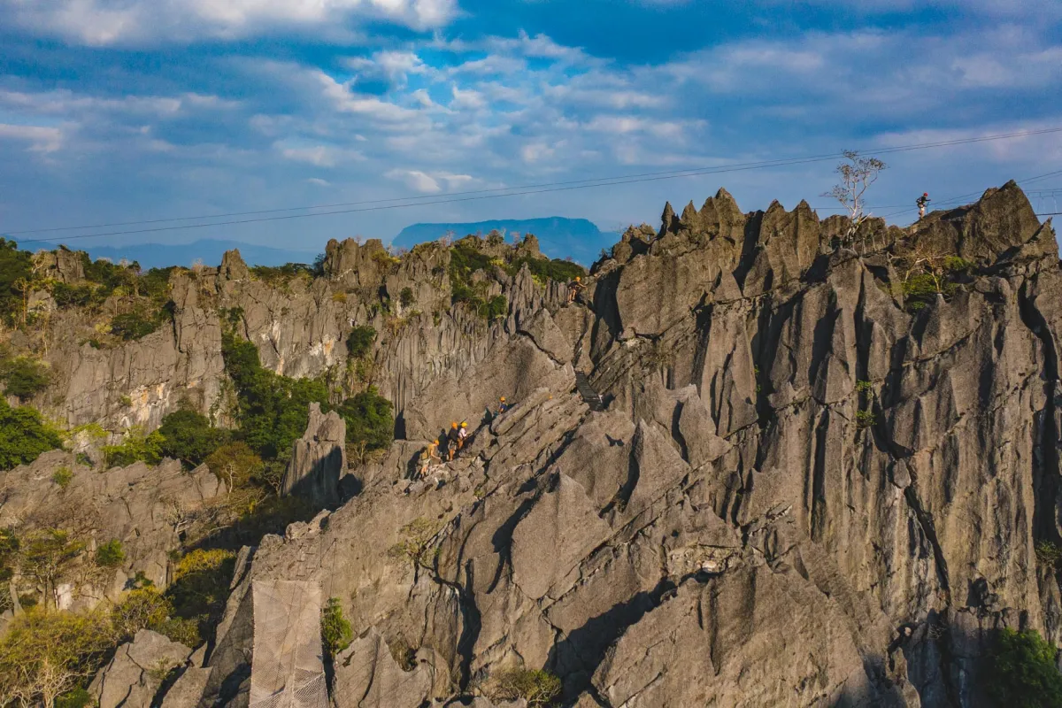 The Rock Viewpoint at Phou Pha Marn