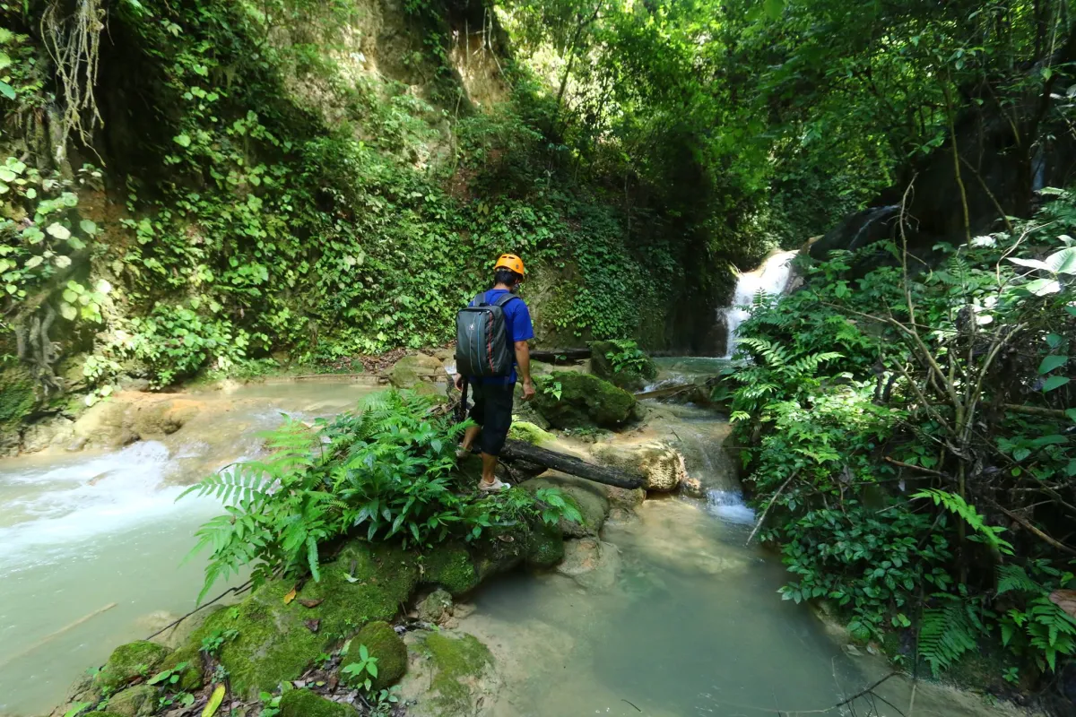 A great trekking trail at Nahm Dong Park