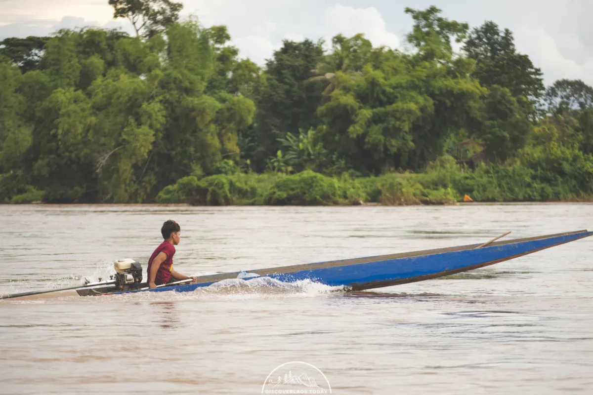 Life on the river at Don Det