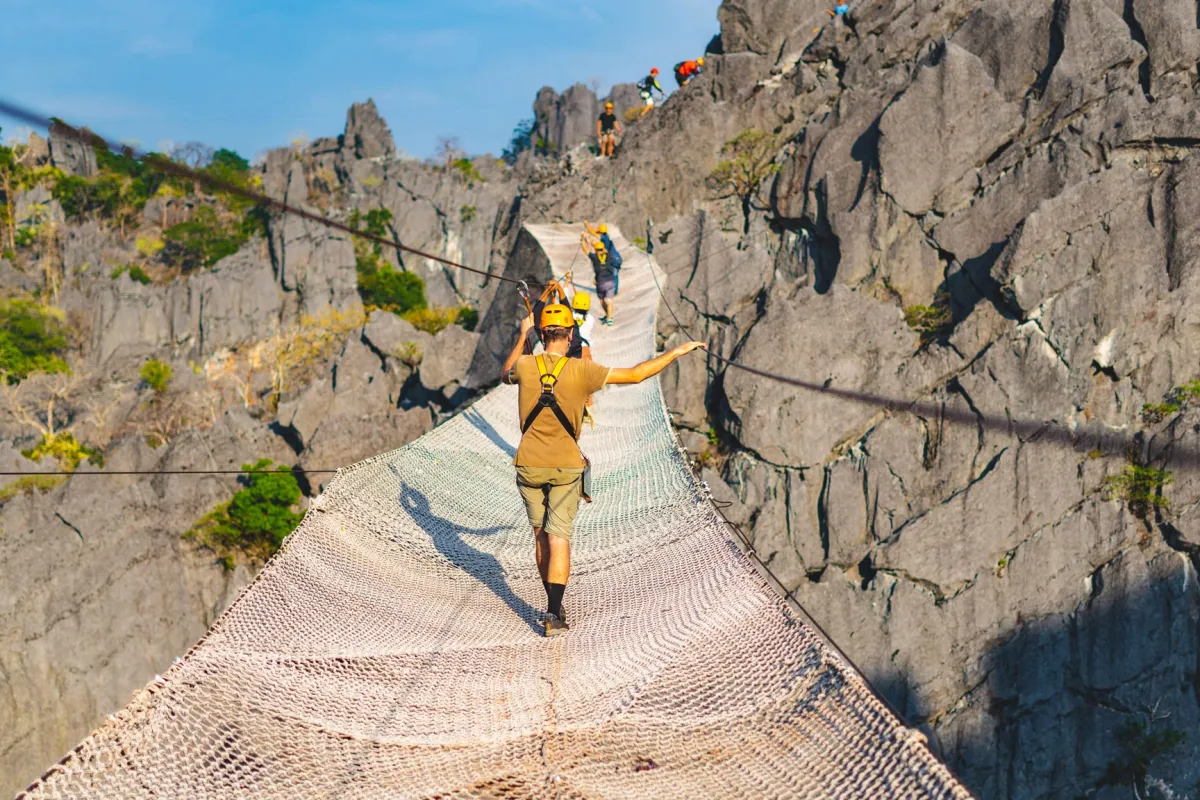 The Rock Viewpoint at Phou Pha Marn