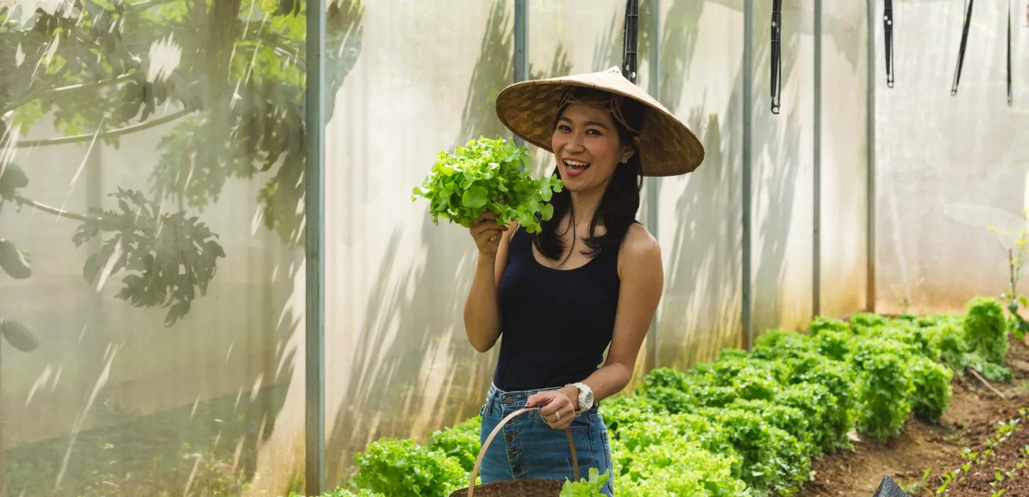 Organic Farm Tour at NamKhan Ecolodge