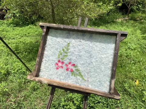 Mulberry Paper Workshop at Nahm Dong Park