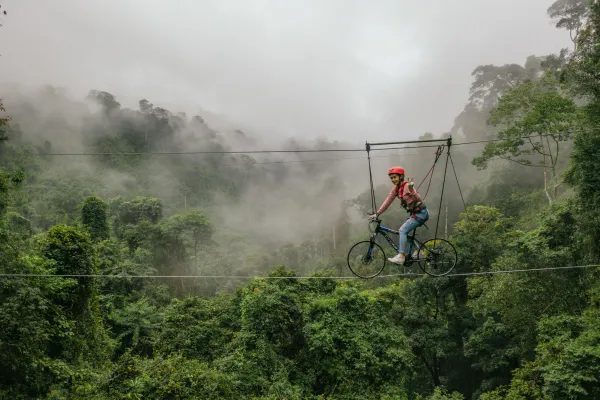 Tree Top Experience at Nam Pien Yorla Pa at Nam Pien Yorlapa