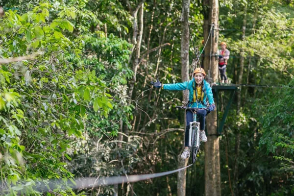 สุดยอดกิจกรรม Tree Top 16 ภารกิจ 1 ชั่วโมง