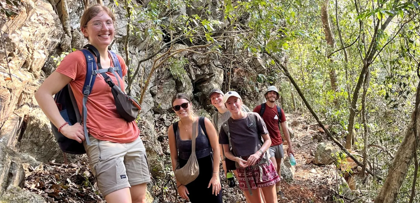 Adventure-Packed 1-Day Trek: Muang Ngoi Trekking, Waterfall Wonders & Kayak Experience