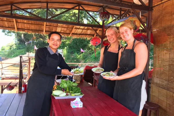Luang Prabang Cooking class cruise