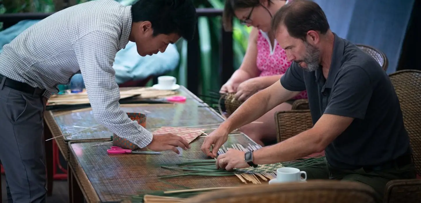 Bamboo Weaving Class