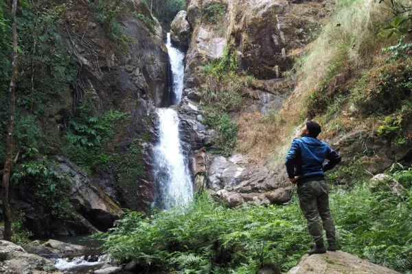 ນໍ້າຕົກຕາດ ແລະ ຍ່າງປ່າເຮືອນຮັງນົກ